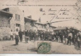 SIGNES  14  FRME AGUILLON  A CHIBRON  PENDANT LE SEJOUR DE NOS COLONIAUX - Signes