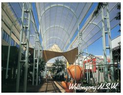 (A 38) Australia - NSW - Wollongong Mall (with Stamp) - Wollongong