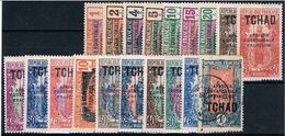 Tchad, 1924, Used And MH - Gebruikt