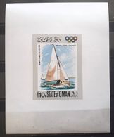 State Of Oman 1968 Olimpic Games Mexic 68  BF  Imperfect .mnh - Wasserski