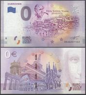 Croatia Hrvatska Dubrovnik 0 Euro 2019 Souvenir Banknote - Privéproeven