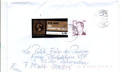 LUXEMBOURG LETTRE POUR LA FRANCE 2015 - Storia Postale