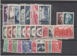 FRANCE ANNEE COMPLETE 1948 MNH Neufs** - - 1940-1949