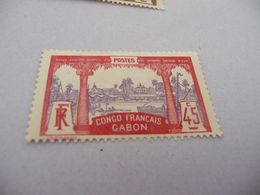 TP Colonies Françaises GABON Charnière N° 43 - Unused Stamps