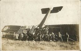 Accident D'avion Aviation  Carte Photo - Incidenti