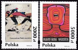 Polen, 1993,  3475/76,  MNH **, Plakatkunst, Poster Art - Neufs