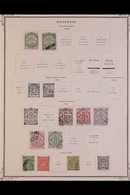 THE RHODESIAS  Useful Mint Or Used Ranges On Album Pages, Incl. Northern Rhodesia KGV To Values To 3s Used,  KGVI Defins - Altri & Non Classificati