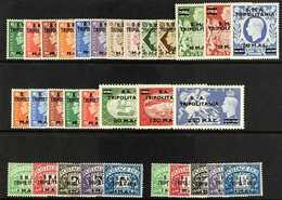 TRIPOLITANIA  Fine Mint Selection Of Complete Sets, SG T1/13, T27/34, TD1/10. (31 Stamps) For More Images, Please Visit  - Africa Oriental Italiana