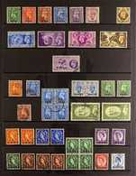 1948-61 INTERESTING USED COLLECTION  Presented On Stock Pages That Includes A KGVI Definitive Range To 2r On 2s6d Inc 19 - Bahreïn (...-1965)