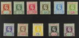 1903  KEVII (watermark Crown CA) Complete Set, SG 46/56, Fine Mint. Fresh And Attractive! (11 Stamps) For More Images, P - Seychelles (...-1976)