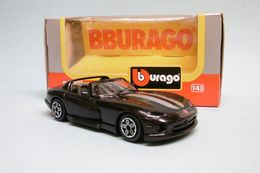 Bburago - DODGE VIPER RT/10 Cabriolet Noir Réf. 4105 Burago BO 1/43 - Burago