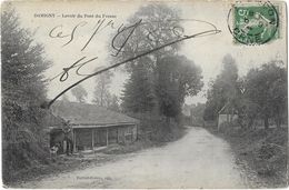 DAMIGNY: Lavoir Du Pont De Fresne - Parisel-Rivière édit. - Damigny