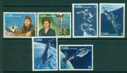 CUBA 1976 Mi 2125-30** Space [A5877] - North  America