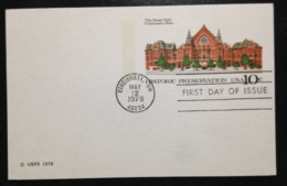 United States, Uncirculated Postcard, « Historic Preservation », « The Music Hall », « Cincinnati », 1978 - Cincinnati