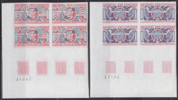 COMORO ISLANDS (1972) Paris-Moroni Radio-telephone Link. Set Of 2 Imperforate Corner Blocks Of 4. Scott Nos C42-3 - Altri & Non Classificati