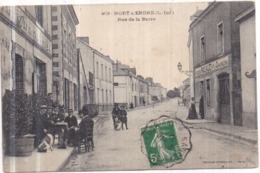 Dépt 44 - NORT-SUR-ERDRE - Rue De La Barre - Animée - Nort Sur Erdre