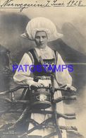 136563 NORWAY NORGE COSTUMES WOMAN YEAR 1928 POSTAL POSTCARD - Noorwegen