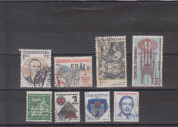 CZECHOSLOVAKIA, STAMPS - Arhitecture, Art , WW II + - Collections, Lots & Séries