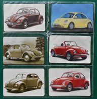 6 Calendriers 2000 2001 2002 - Coccinelle Volkswagen - Petit Format : 2001-...