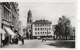 CPA LIER - LIERRE - GROOTE MARKT EN SINT-GUMMARUS KERK - GRAND PLACE ET EGLISE SAINT GOMMAIRE  - NON VOYAGEE- NEUVE. - Lier