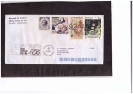 660  -       COVER WITH INTERESTING POSTAGE - Lettres & Documents