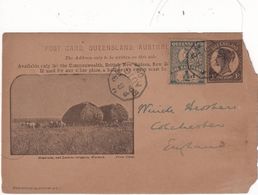 QUEENSLAND 1906       ENTIER POSTAL/GANZSACHE/POSTAL STATIONARY CARTE ILLUSTREE - Briefe U. Dokumente