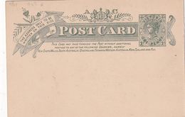 VICTORIA       ENTIER POSTAL/GANZSACHE/POSTAL STATIONARY CARTE ILLUSTREE - Lettres & Documents