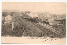 MARSEILLE LA POMME  VUE GENERALE TRAIN LOCOMOTIVE C734 - Les Caillols, La Valentine