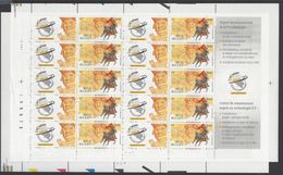 Belgique COB F2996 - F2997 - F2998 - F2999 - F3000 ** (MNH) - Planches 1 Et 2 - Jeux Complet - 2001-2010