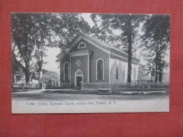 Rotograph  Trinity Episcopal Church Fishkill   New York     Ref 4193 - Catskills