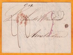 1844 - 2-page Entire Letter From Leuven To Amsterdam - ...-1852 Vorläufer