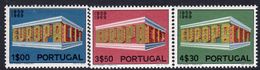 Portugal 1969 Europa CEPT Set Of 3, MNH (A) - 1969