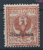 Ägäische Inseln 3XIII Postfrisch 1912 Aufdruckausgabe Stampalia (9465573 - Egeo (Stampalia)