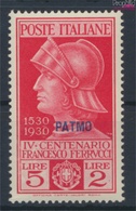 Ägäische Inseln 30VIII Postfrisch 1930 Ferrucci Aufdruckausgabe Patmo (9465477 - Aegean (Patmo)