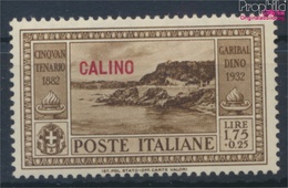 Ägäische Inseln 88I Mit Falz 1932 Garibaldi Aufdruckausgabe Calino (9465429 - Egée (Calino)