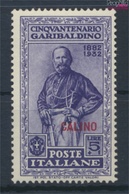 Ägäische Inseln 97I Mit Falz 1932 Garibaldi Aufdruckausgabe Calino (9465422 - Egeo (Calino)