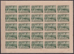 1936-352 CUBA REPUBLICA (LG1955) 1936 20c AIR AVION CUATRO VIENTOS ZONA FRANCA MATANTAS  IMPERFORATED BLOCK 25. - Altri & Non Classificati