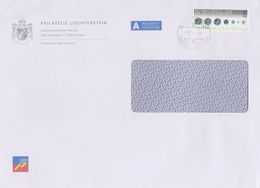 Liechtenstein Postmark - Envelope Philatelie Liechtenschtein - Mi 1732 - Crystallography Cancellation October 2019 - Máquinas Franqueo (EMA)