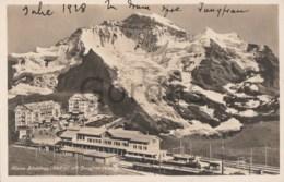 Switzerland - Kleine Scheidegg - Jungfrau - Railway Station - Train - Egg