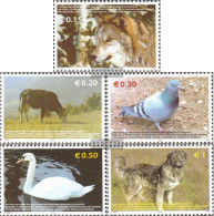 Kosovo 45-49 (complete Issue) Unmounted Mint / Never Hinged 2006 Animals - Unused Stamps