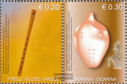 Kosovo 20-21 (complete Issue) Unmounted Mint / Never Hinged 2004 Holzblasinstrumente - Ungebraucht