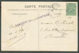 GUINEE FRANCAISE 5c. Obl. Sc LA ROCHELLE PALLICE Sur C.V (Guinée Fete De Mamou - Les Chefs Foulahs) Du 19-4-1911 Vers Br - Briefe U. Dokumente