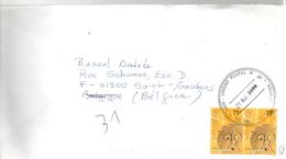 ARGENTINE LETTRE POUR LA BELGIQUE 2000 - Brieven En Documenten