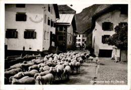 Dorfpartie Aus Alt-Zernez - Zernez