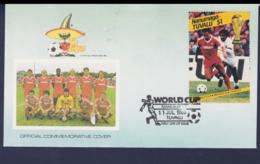 Nanumaga-Tuvalu FDC 1986 FIFA World Cup Mexico (G112-48) - 1986 – Mexico