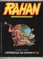 RAHAN INTEGRALE NOIRE N° 23 BE 01/1986 Cheret Lecureux (BI4) - Rahan