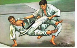 Delcampe - CARTE POSTALE - JUDO - JEUX OLYMPIQUES 1960 - - Olympische Spiele