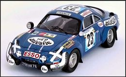 Alpine Renault A110 - Antesite - B.Neyret/J.Terramorsi - Safari Rally 1975 #23 - Troféu - Trofeu