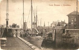 Ijmuiden : Oude Sluizen 1924 - IJmuiden