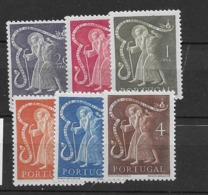 1950 MH Portugal Mi 752-7 - Unused Stamps